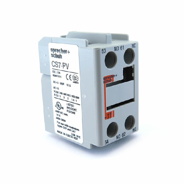 Sprecher+Schuh 斯普雷徹 輔助觸點 CS7-PV-11 端子塊 庫存現貨