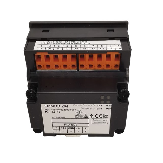 Camille Bauer A系列多功能功率監視器的擴展模塊 EMMOD 204 廠家直供