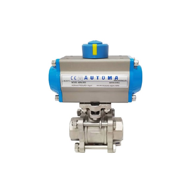 韓國AUTOMA奧特瑪 AD50-25S2雙作用撥叉式氣動執(zhí)行器