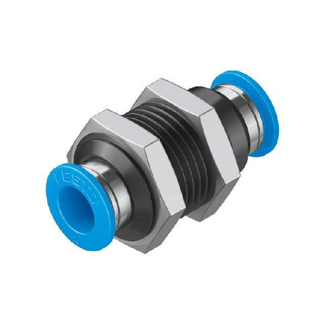 德國進(jìn)口Festo QSS-8穿板式快插接頭